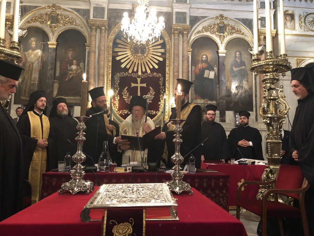 Οικουμενικός Πατριάρχης: Αγωνιζόμεθα διά την ενότητα και ευστάθειαν της Ορθοδοξίας