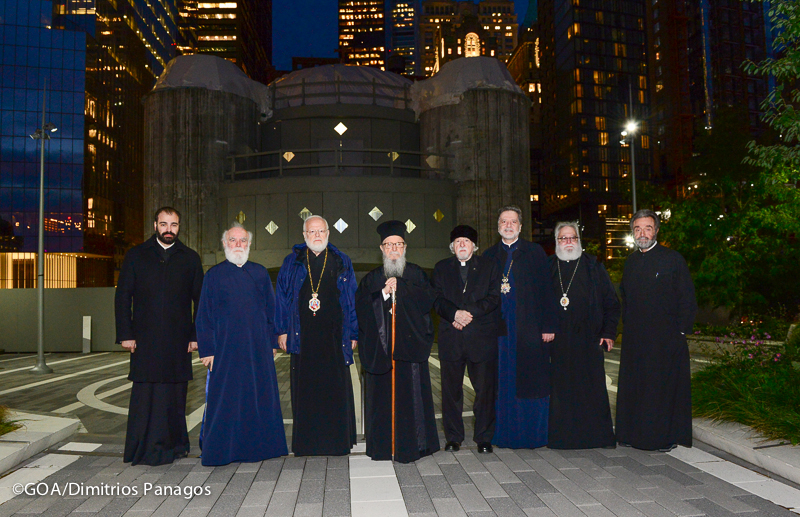 Synod Members Visit St Nicholas at WTC