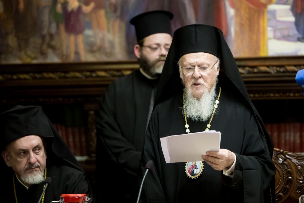 Mesajul adresat de Patriarhul Ecumenic ierarhilor Bisericii Ortodoxe Române (TEXT INTEGRAL)