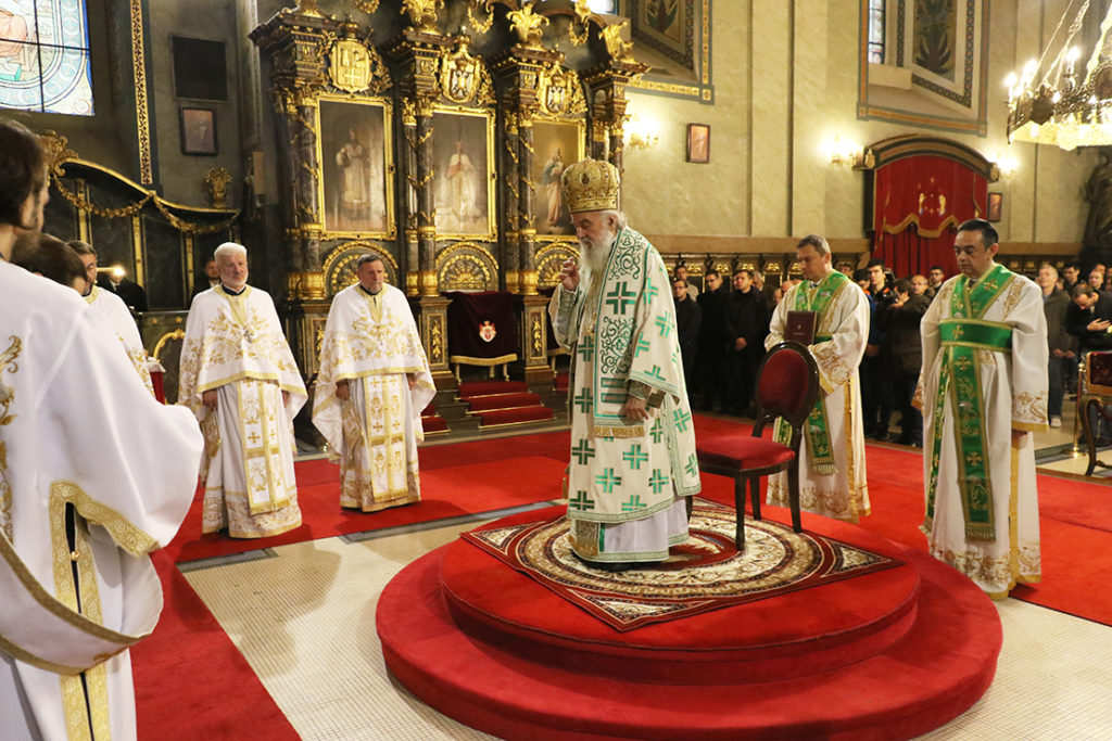 Patron Saint-day of the Saint Archangel Michael Church in Belgrade