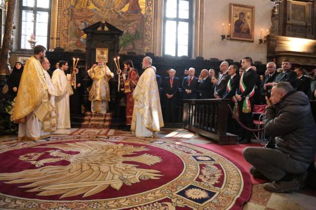 Παρουσία του Οικουμενικού Πατριάρχη τα ονομαστήρια του Μητροπολίτου Ιταλίας