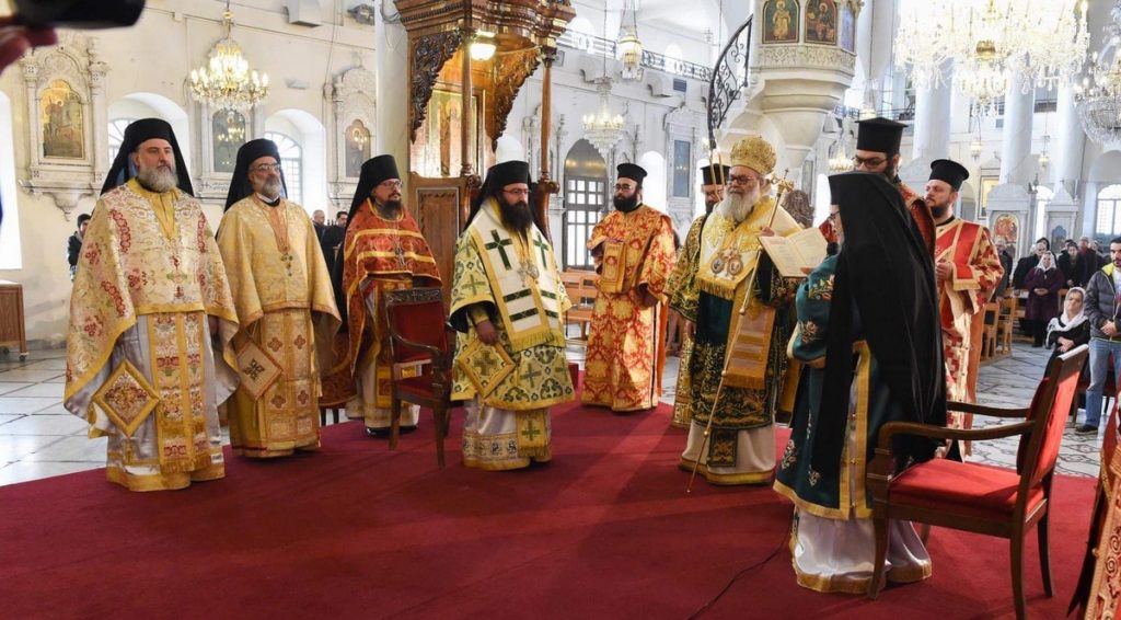 Primate of the Orthodox Church of Antioch celebrates Christmas Liturgy in Damascus