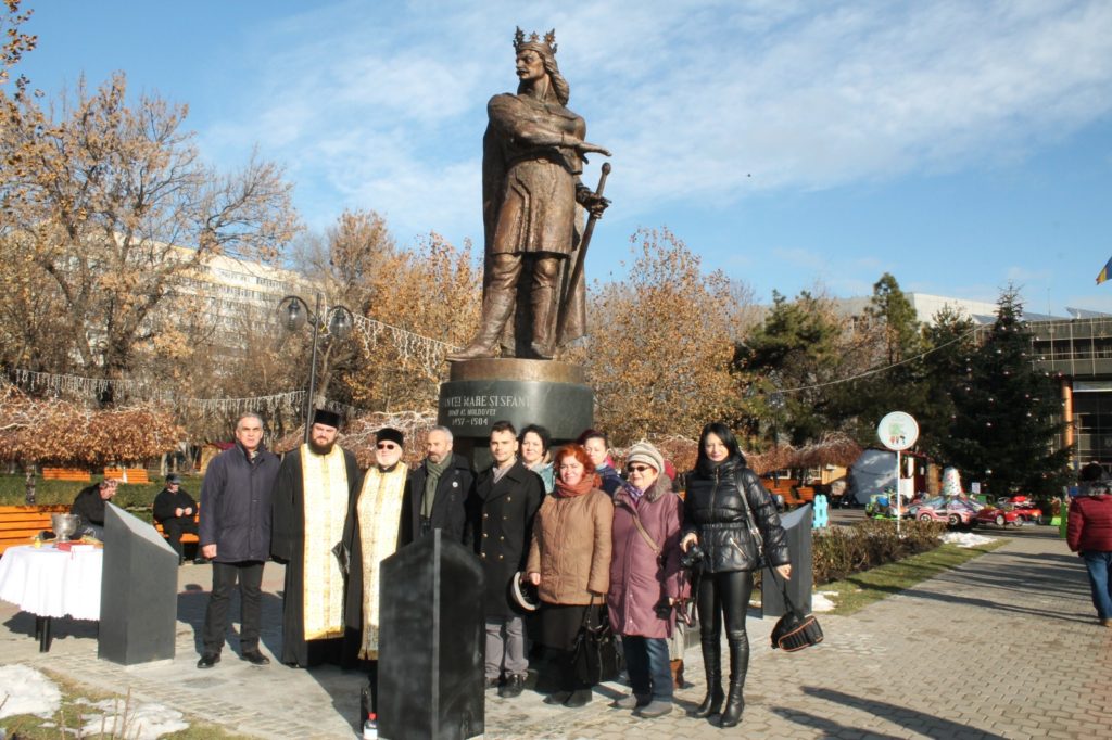 De Sf. Arhid. Ștefan, în București a fost sfințit un monument închinat Sf. Ștefan cel Mare