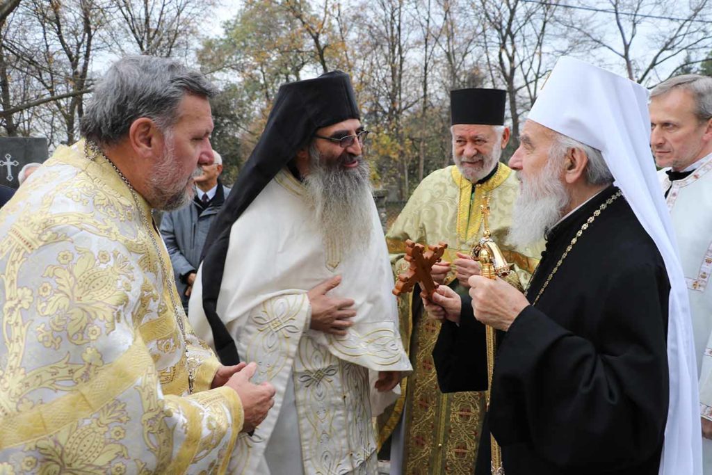 Ο Πατριάχης Σερβίας στην Ι.Μ. Εισοδίων Θεοτόκου Βελιγραδίου (φώτο)