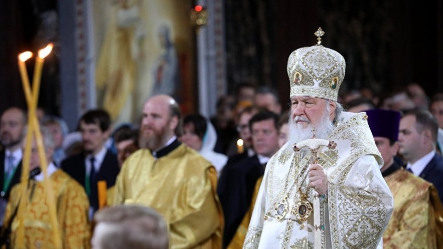 Патријарх Кирил служио Божићну литургију
