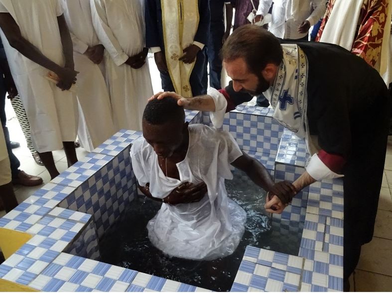 Βαφτίσεις στην Μπραζαβίλ (φωτογραφίες)