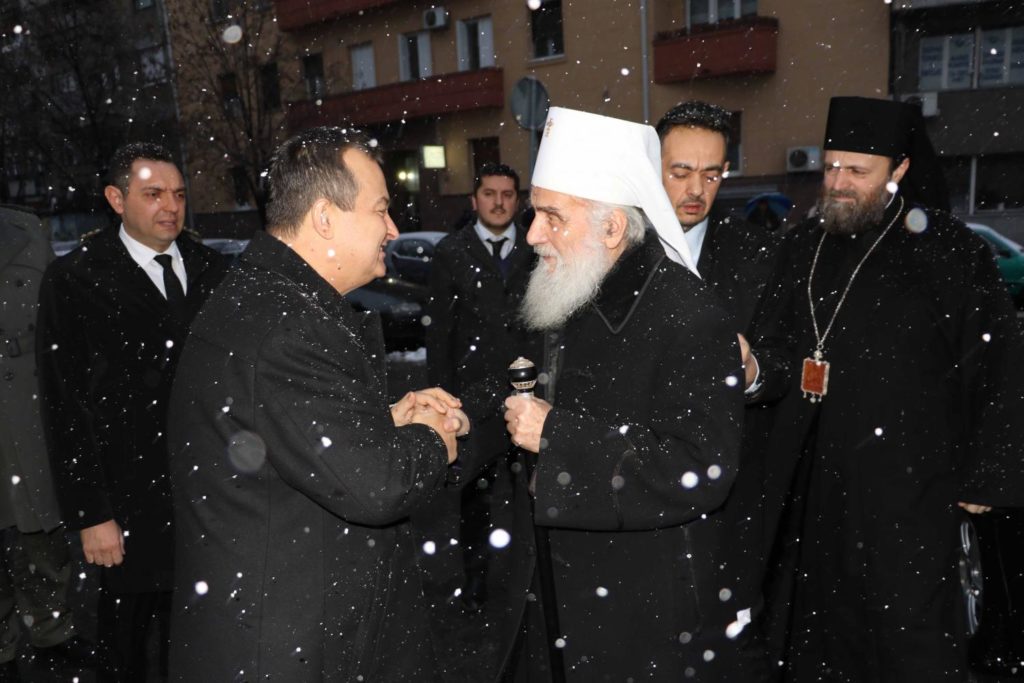 Christmas Eve in Saint Sava Cathedral