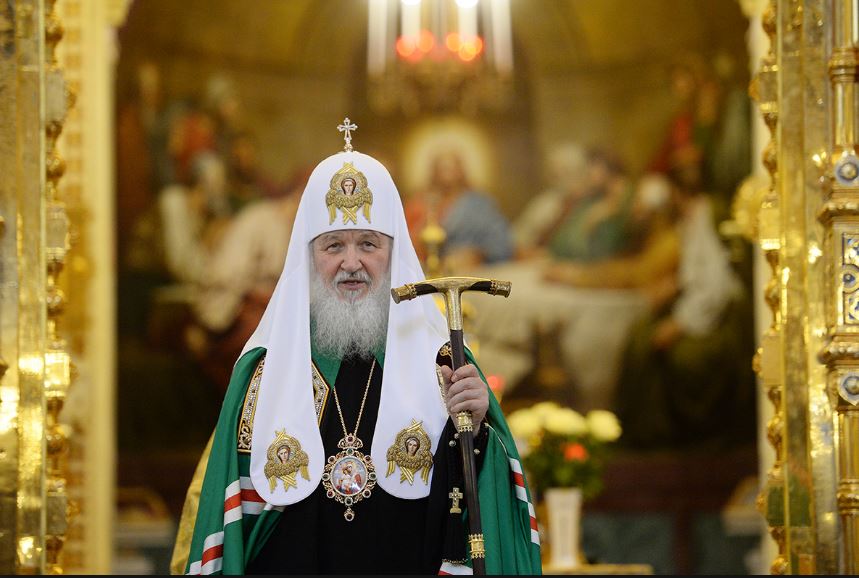 Ο Πατριάρχης Μόσχας τέλεσε την δέηση για τη Νέα Χρονιά στον Καθεδρικό Ναό του Σωτήρος Χριστού