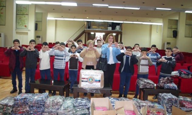 У Дамаску школа-интернат примила црквену помоћ