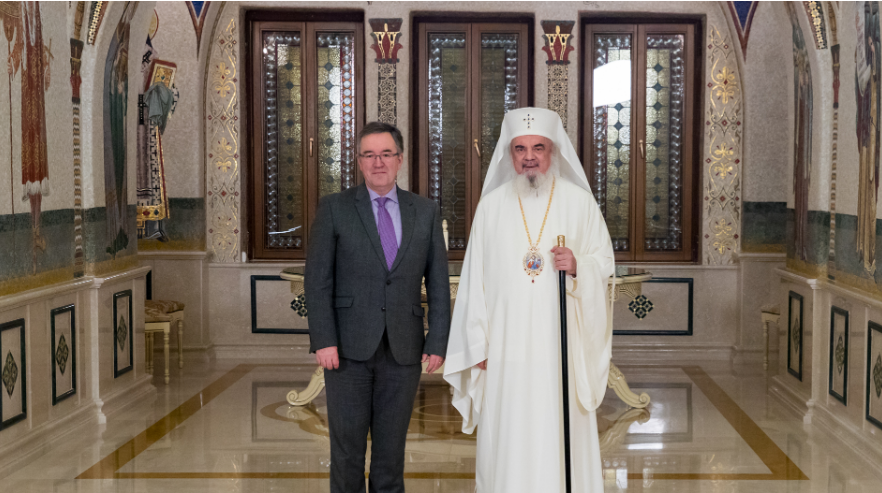 New British Ambassador to Romania meets with HB Patriarch Daniel