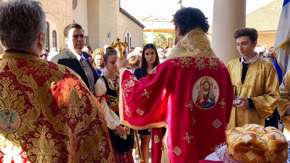 His Grace Bishop Maxim Celebrates St. Sava with Phoenix Faithful