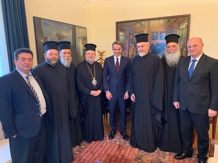 Delegation from the Ecumenical Patriarchate Meets with Greek Political Officials