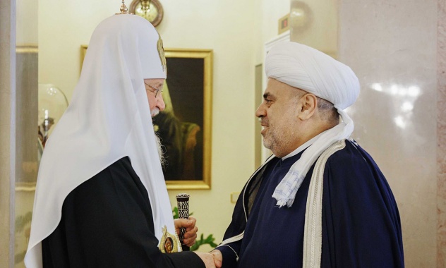 Патријарх Кирил примио председника Управе кавкаских муслимана