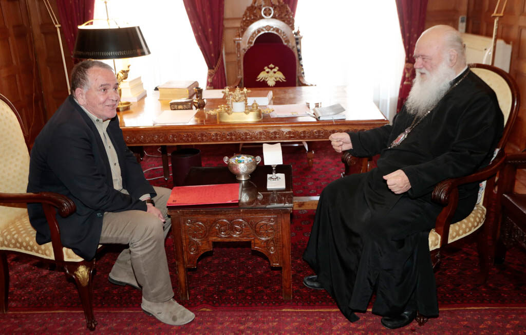 Συνάντηση Αρχιεπισκόπου με τον Γιάννη Μουζάλα
