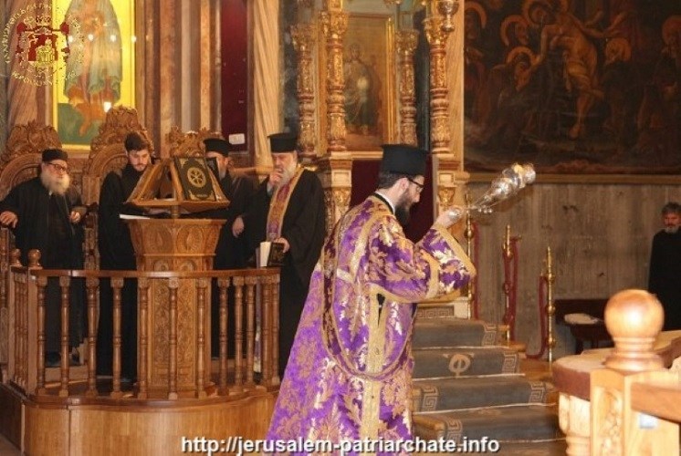 The Service of the Great Canon at the Church of the Holy Sepulchre