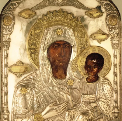 Στην Iερά Μονή Βατοπαιδίου οι 7 θαυματουργές εικόνες της Παναγίας