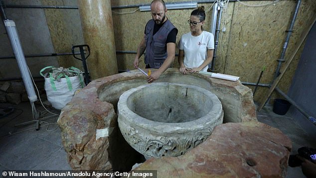 Κολυμβήθρα 1500 ετών ανακαλύφθηκε στη Βηθλεέμ!