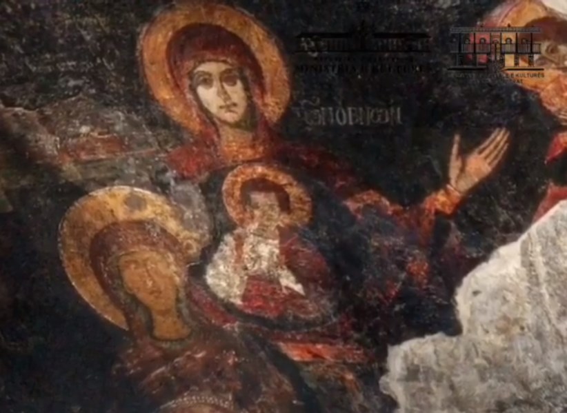 Berat/ Restaurohet afresku mural në kishën e Shën Mërisë, daton në vitin 1292