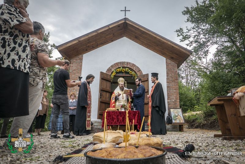 Освещаване на храм-параклис “Св. пророк Илия” в с. Пожарево