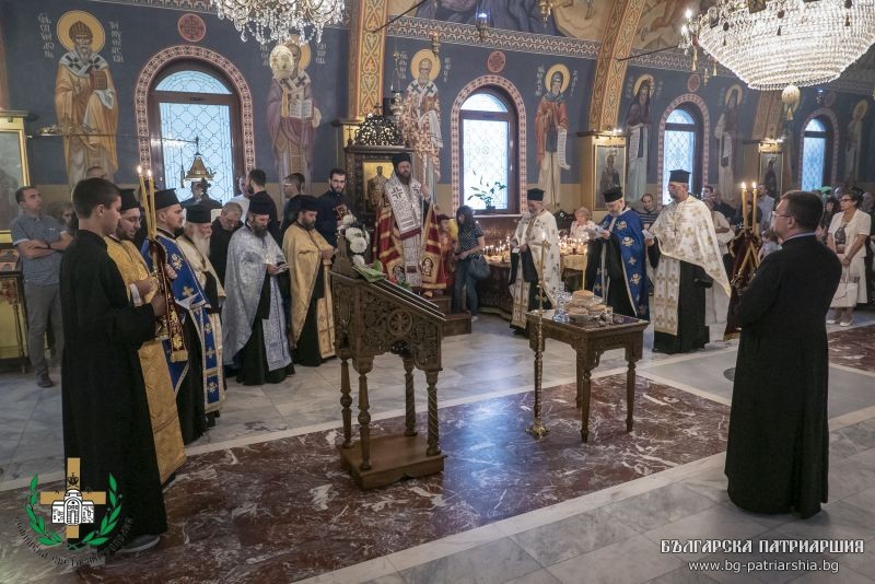 Архиерейска вечерня в столичния храм „Преображение Господне“, кв. Лозенец