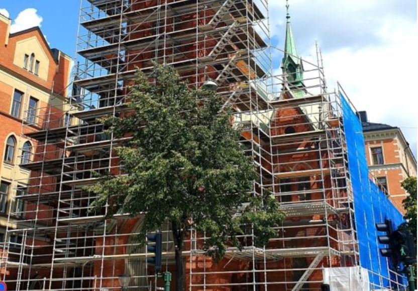 Εκ βάθρων ανακαίνιση του Καθεδρικού Ναού Στοκχόλμης