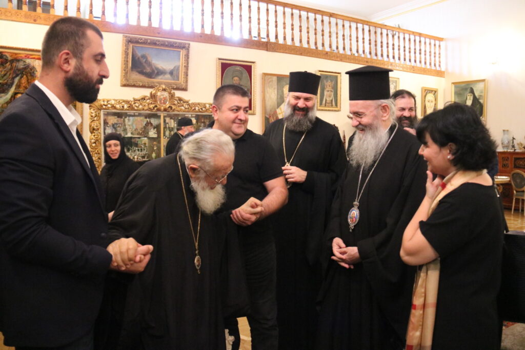 სრულიად საქართველოს კათოლიკოს-პატრიარქმა მიტროპოლიტი იეროთეოს ვლახოსი მიიღო