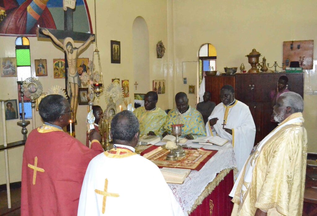 Uganda Orthodox Church – The Feast of the Elevation of the Venerable and Life-Giving Cross