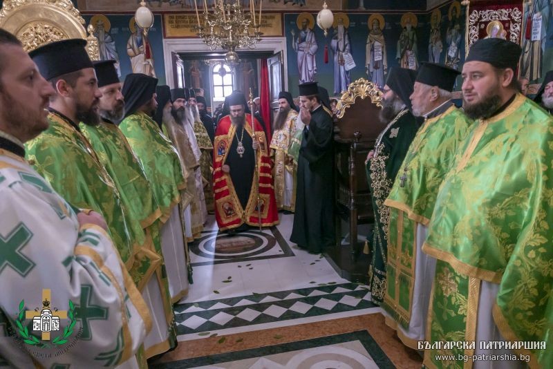 В Църногорския манастир бе почетен св. Силуан Атонски с архиерейска св. Литургия