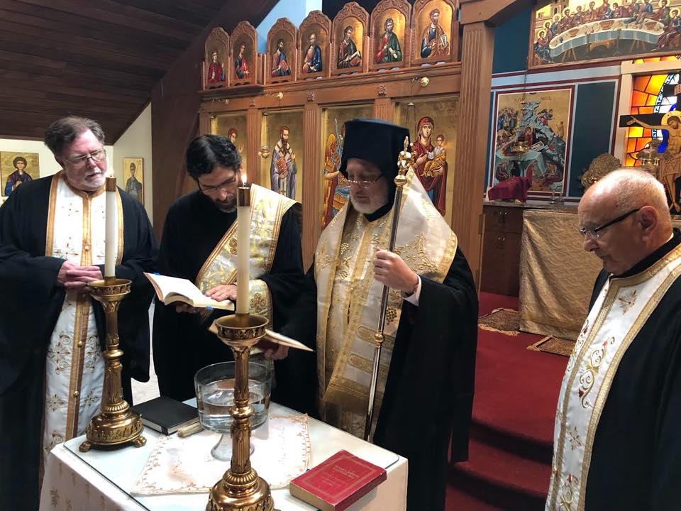 Archbishop of America visits St. Basil Academy in Garrison, NY