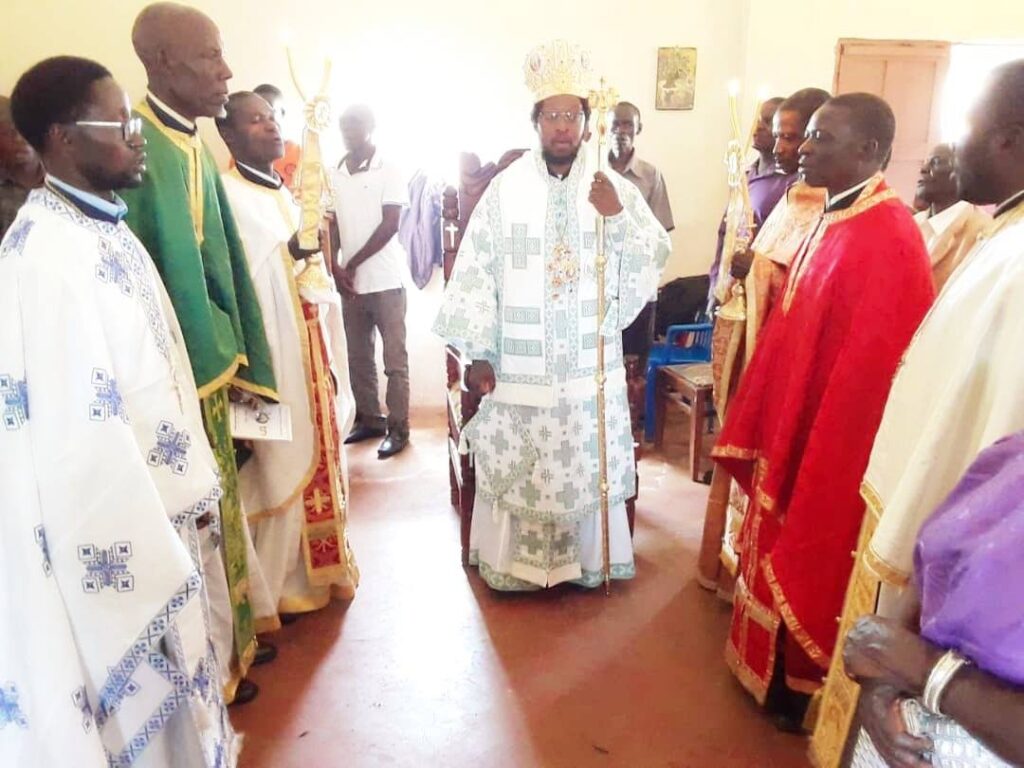 His Grace Bishop Silvester presided over celebrations of the feast of Saint Jacob in Eastern Uganda at St Jacob Orthodox parish Nawango