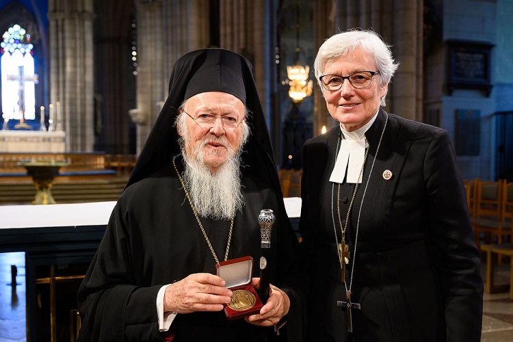 Ecumenical Patriarch Bartholomew honored by Church of Sweden