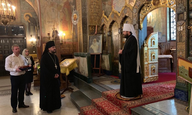 Волоколамският митр. Иларион (Алфеев) пристигна в България