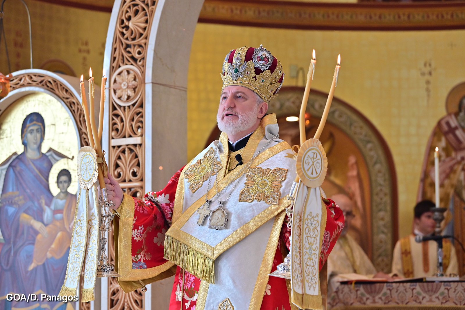 His Eminence Archbishop Elpidophoros of America concelebrated the ...