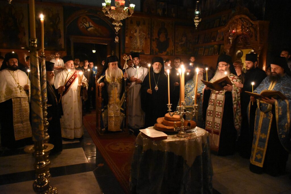 The Jerusalem Patriarchate celebrated the feast of the translation of the relics of our Holy Father Savvas the Sanctified