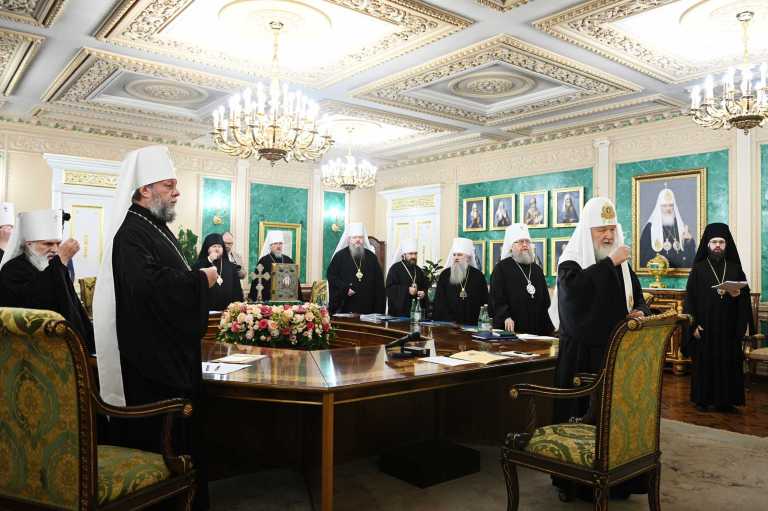 Metropolitan Vladimir participated in the ordinary session of the Holy Synod of the Russian Orthodox Church