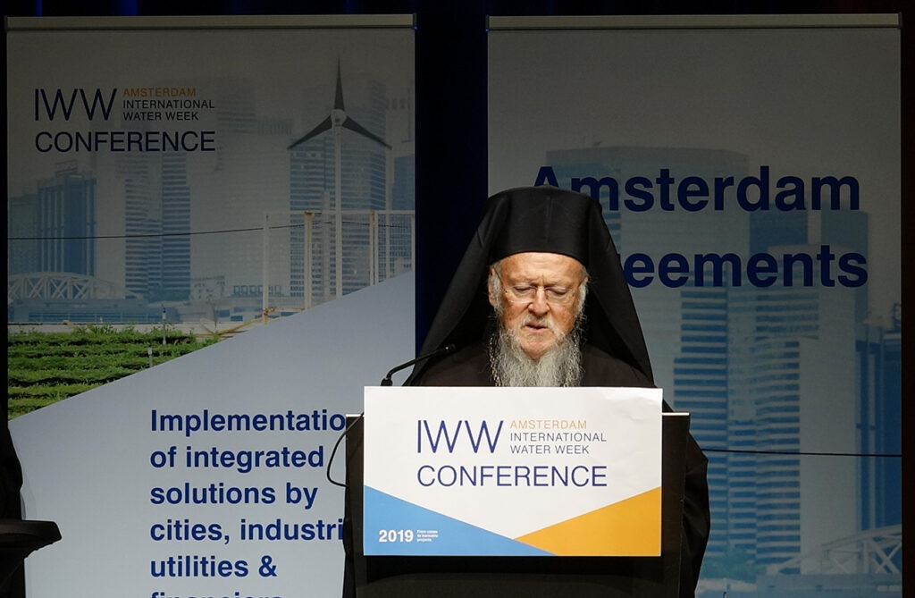 Ecumenical Patriarch attends ‘Water Week’ in Amsterdam