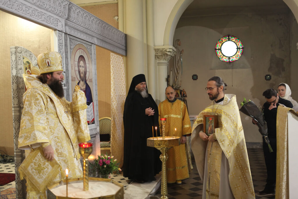 An archpastoral visit on the 125th anniversary of Archangel Michael Parish on the Cote d’Azur