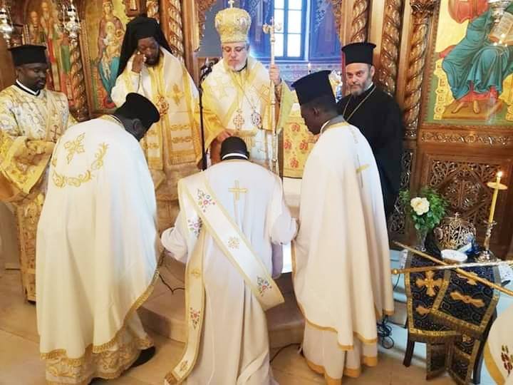 Orthodox Diocese of Gulu and Eastern Uganda: Ordination of Deacon Emmanuel Kamanya to Priesthood in Athens