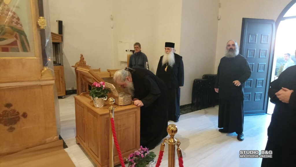 Metropolitan of Limassol on tour of Argolida prefecture