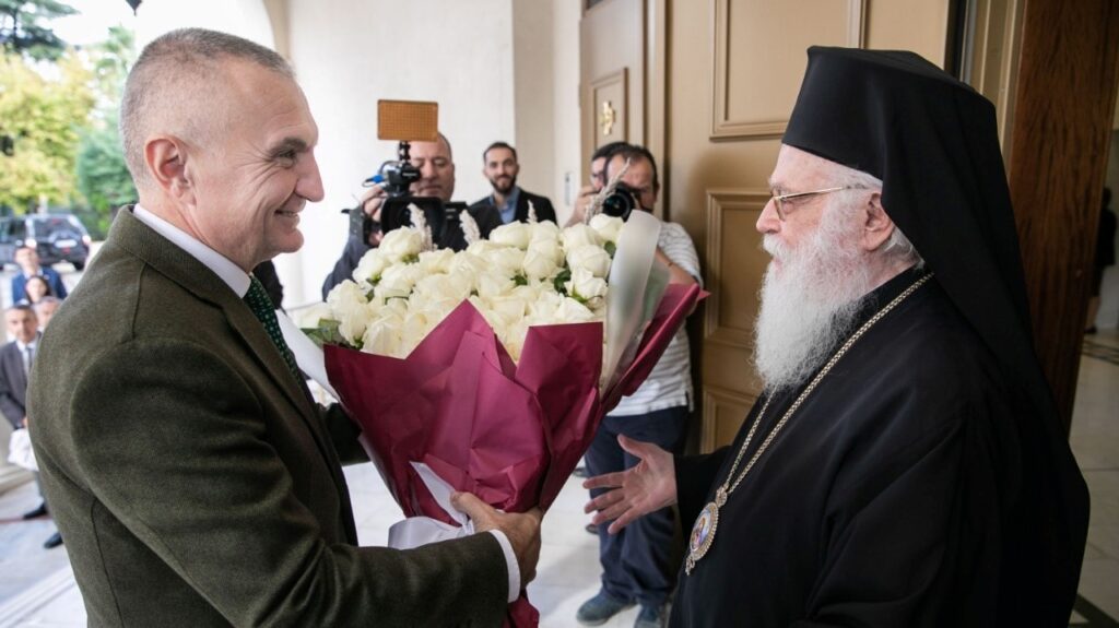 Albanian President congratulates Archbishop Anastasios of Tirana on 90th birthday