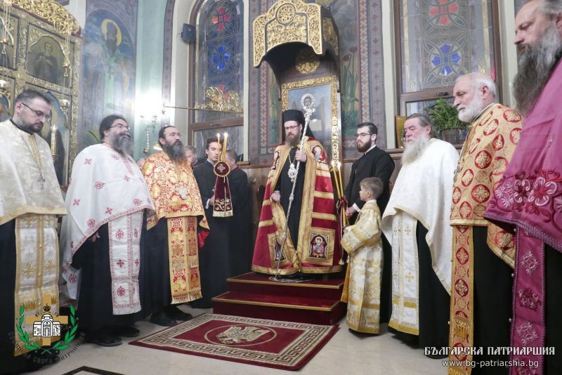 Празнично бдение в чест на св. Георги Победоносец в столичния храм “Св. Кирил и Методий”