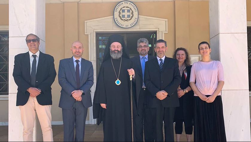 Archbishop Makarios visits Canberra