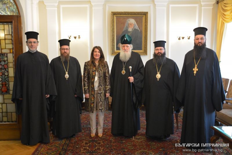 Η Πρέσβης των ΗΠΑ επισκέφθηκε τον Πατριάρχη Βουλγαρίας
