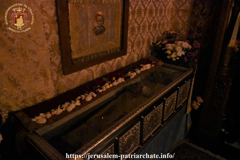 The Jerusalem Patriarchate celebrated the commemoration of our Holy Father Savvas the Sanctified