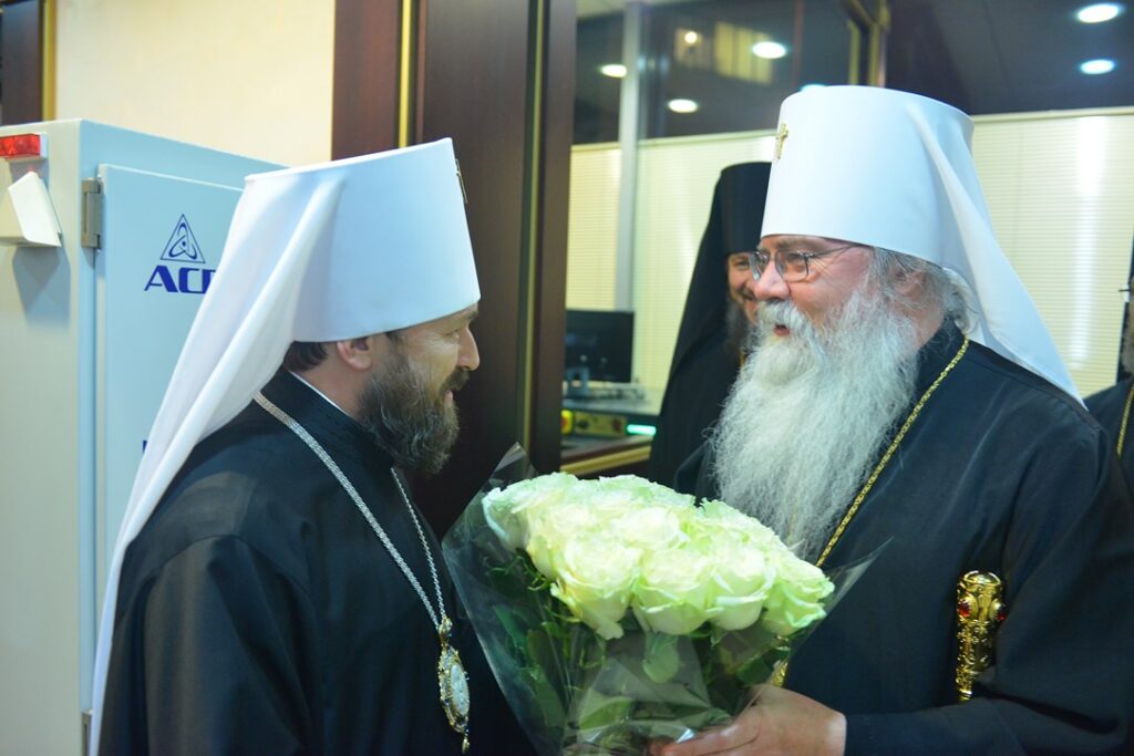 Primate of Orthodox Church in America arrives in Moscow