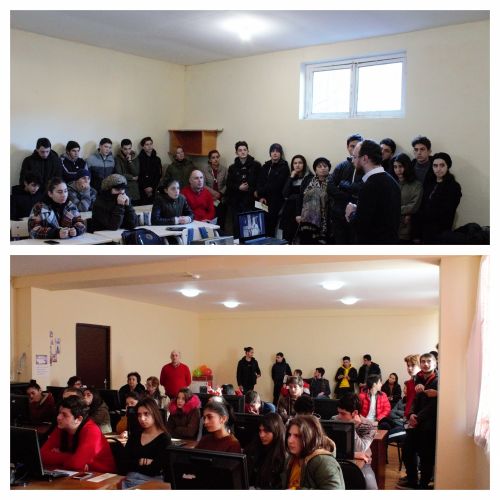 Representatives of the staff of Tbilisi Theological Academy and Seminary visited the Schools of Mtskheta, Georgia