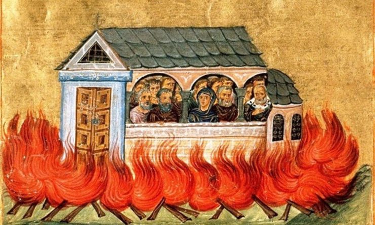Οι Άγιοι Δισμύριοι (20.000) μάρτυρες που κάηκαν στη Νικομήδεια