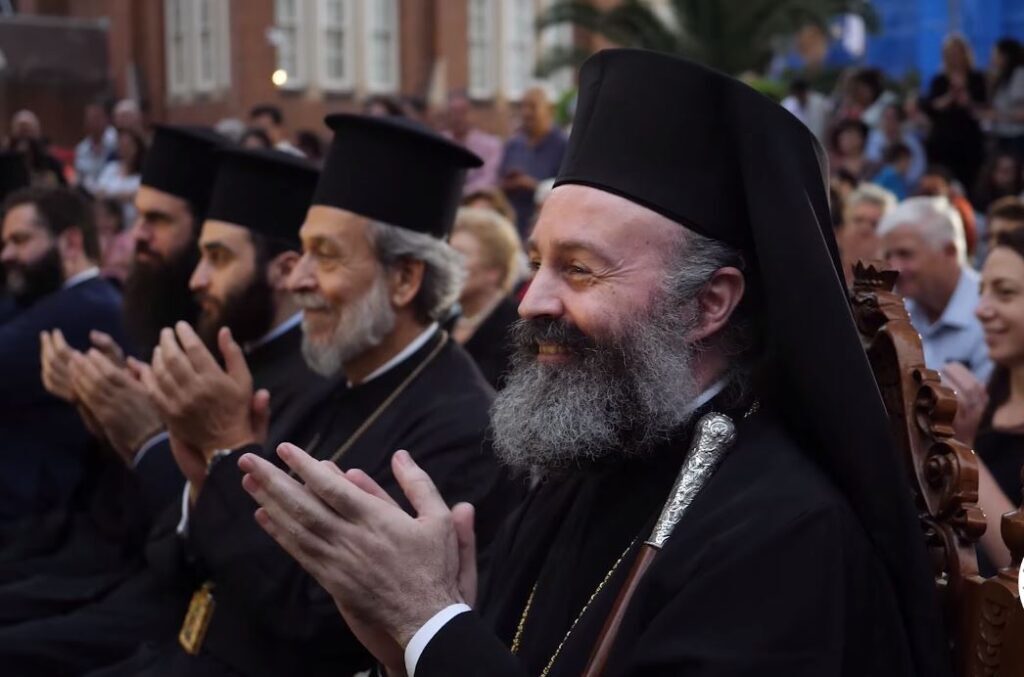 Christmas carols for Archbishop of Australia