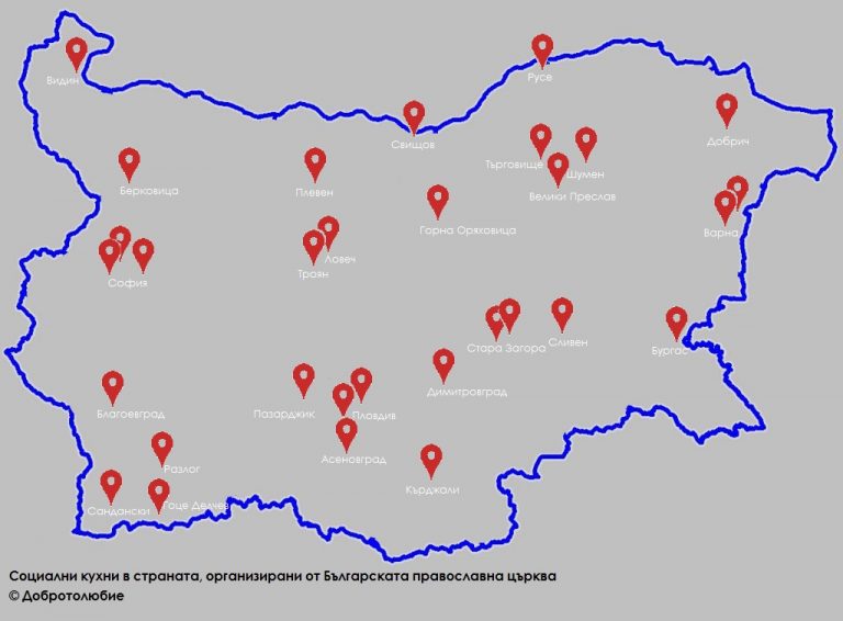 За социалната и просветна дейност на Църквата в цифри – Кухни за бедни