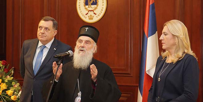 Peaceful rally in Belgrade for rights, protection of Serbian Orthodox faithful in region